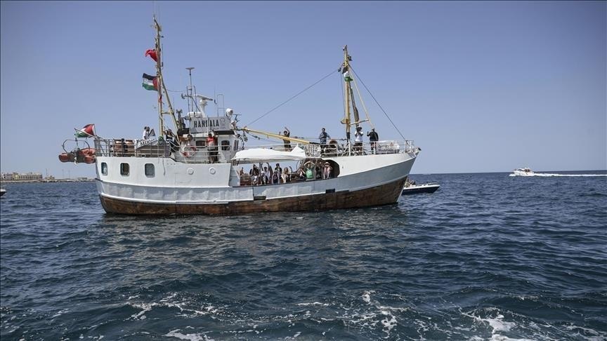 Το πλοίο Χαντάλα με τους ακτιβιστές προς τη Γάζα