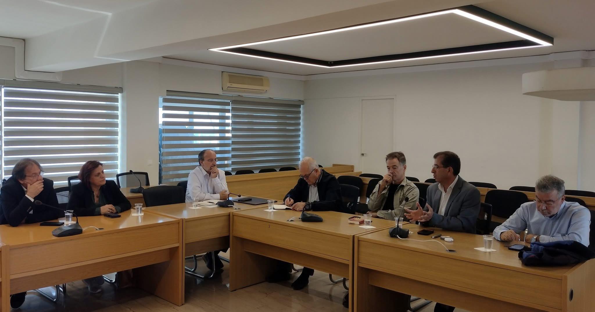 συνάντηση Δημάρχων Νέας Σμύρνης για την Παλαιστίνη