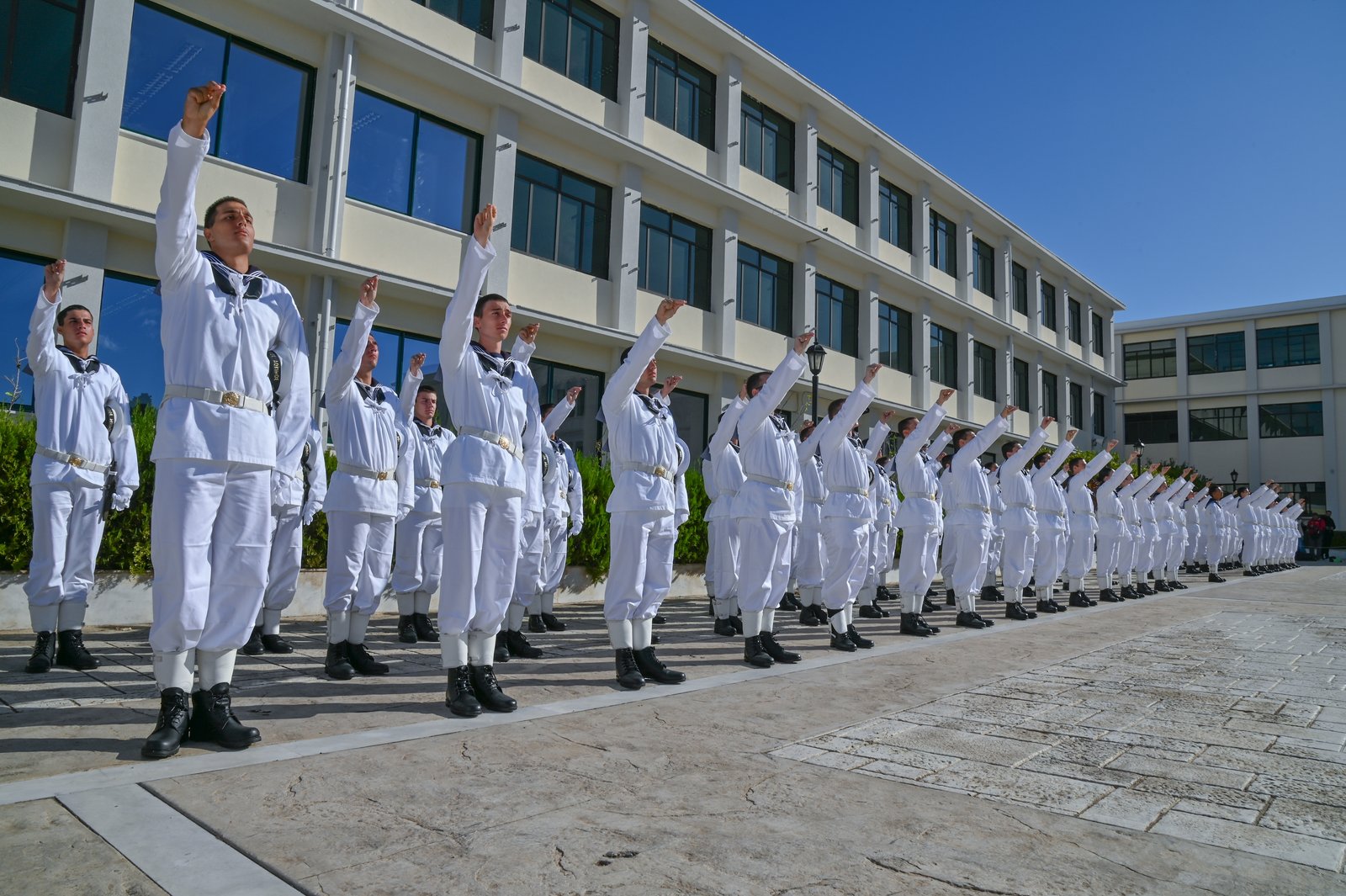 τελετή ορκωμοσίας Δοκίμων Σημαιοφόρων Λιμενικού Σώματος