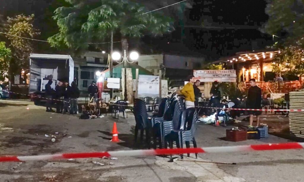 Δολοφονία στο Έλος Κισσάμου – αστυνομικοί στο σημείο του φονικού
