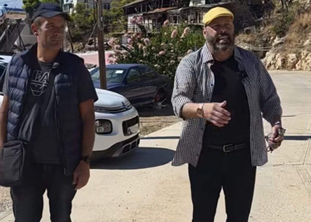 Οδός Αγίας Τριάδας Πέραμα μετά τις εργασίες ανάπλασης