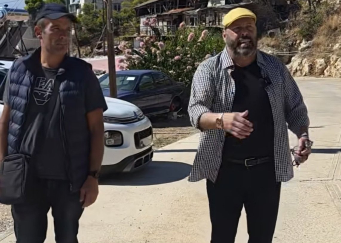 Οδός Αγίας Τριάδας Πέραμα μετά τις εργασίες ανάπλασης