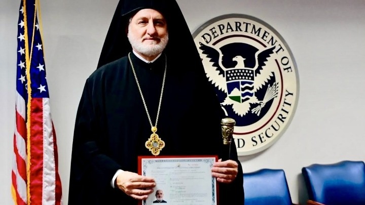 Αρχιεπίσκοπος Ελπιδοφόρος πολίτης των ΗΠΑ