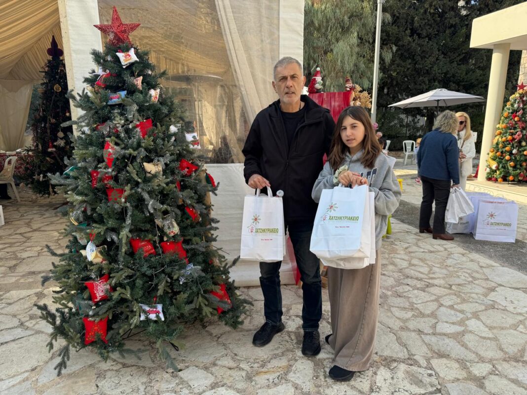 Χριστουγεννιάτικο bazaar Χατζηκυριάκειο επίσκεψη Μώραλη