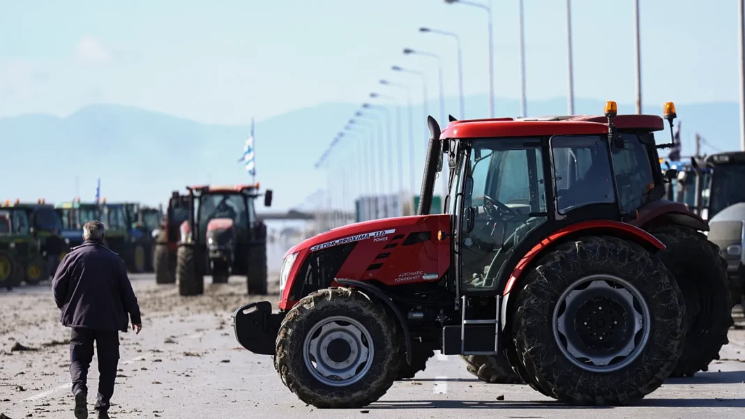 Μπλόκο αγροτών στα Μάλγαρα