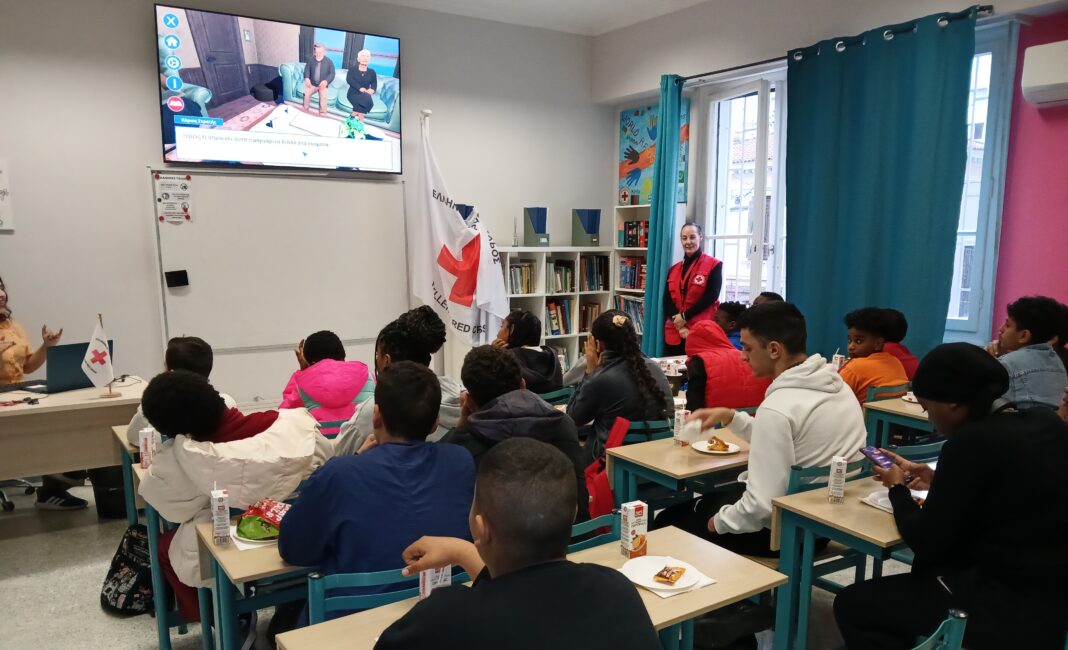 Εορταστική εκδήλωση Ελληνικού Ερυθρού Σταυρού για παιδιά ευάλωτων οικογενειών