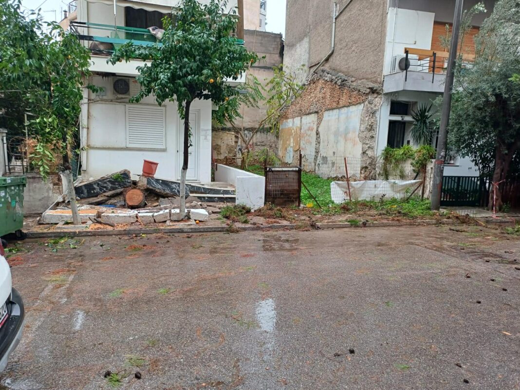 κακοκαιρία Νίκαια Ρέντης δημοτικές υπηρεσίες