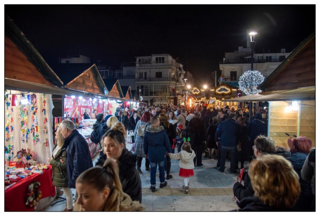 άναμμα χριστουγεννιάτικου δέντρου Νίκαια παιδιά ΑμεΑ
