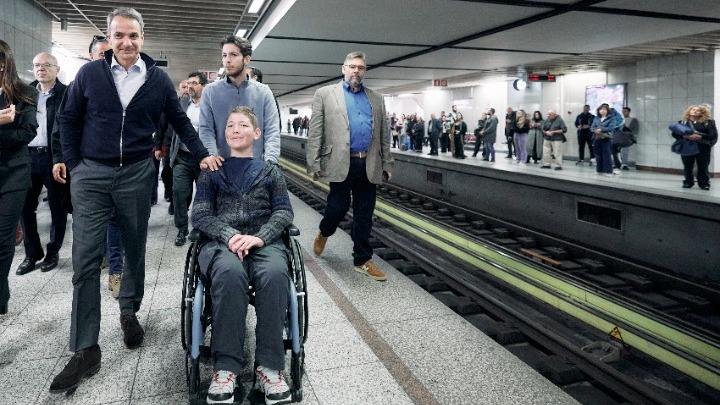Δοκιμή της νέας κάρτας αναπηρίας στο Μετρό της Αθήνας