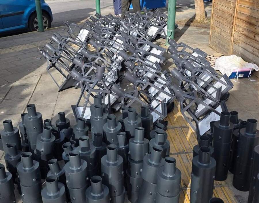 Νέος φωτισμός LED στο Πέραμα με φαναράκια σε δρόμους και πλατείες