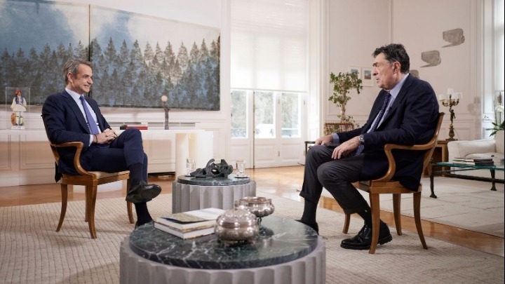 Κυριάκος Μητσοτάκης σε συνέντευξη στον ΣΚΑΪ