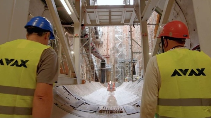 Μετροπόντικας «Αθηνά» στη Γραμμή 4 του Μετρό Αθήνας – breakthrough στον Ευαγγελισμό