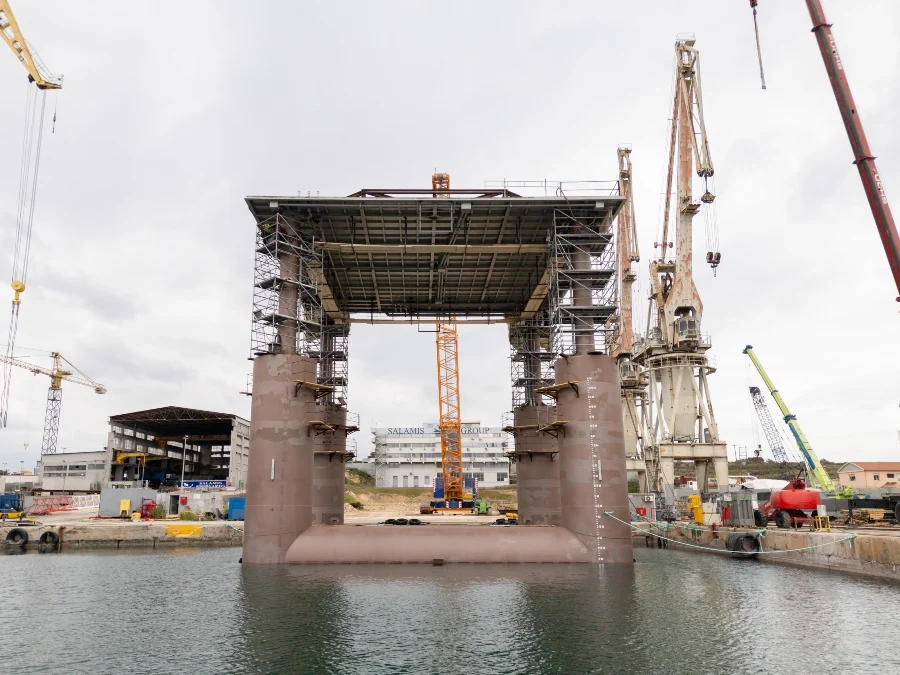 USSPS πλατφόρμα Σαλαμίνα ναυπηγεία