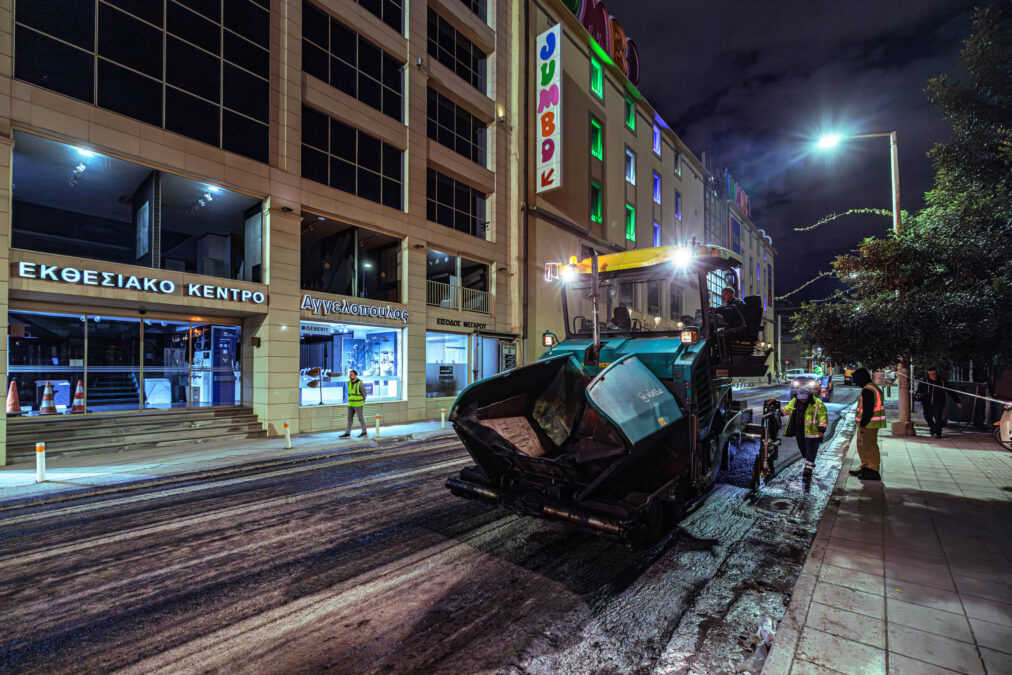 ασφαλτόστρωση Αγίου Διονυσίου Πειραιάς