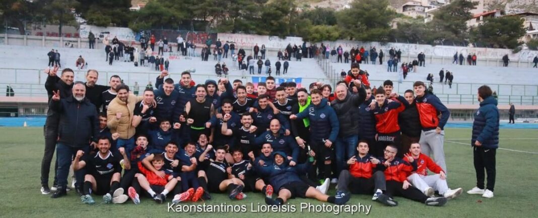 πανηγυρισμοί Αμφιάλη άνοδος