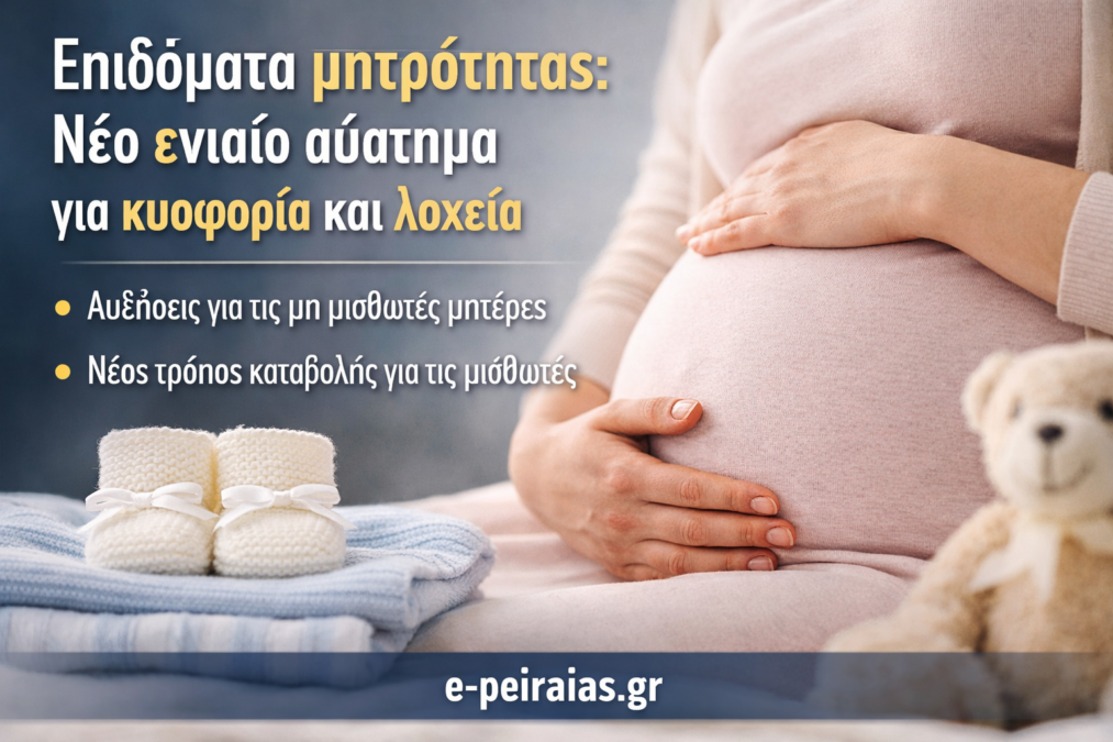 Επιδόματα μητρότητας – άδεια κυοφορίας και λοχείας