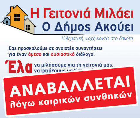 Νίκαια κακοκαιρία βροχή δρόμοι
