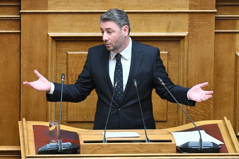 Νίκος Ανδρουλάκης ομιλία στη Βουλή για τον πόλεμο στο Ιράν