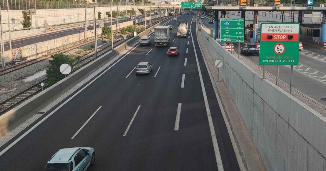 κυκλοφοριακές ρυθμίσεις περιφερειακή Υμηττού κόμβος Υ8