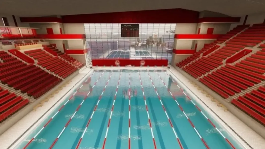 Νέο κολυμβητήριο Ολυμπιακού στο ΣΕΦ μακέτα έργου