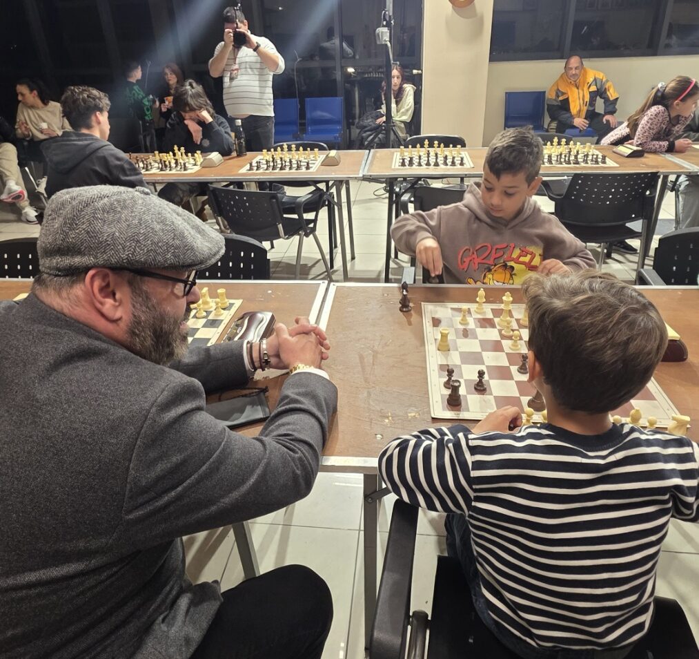 1ο Ατομικό Σχολικό Πρωτάθλημα Σκακιού Δήμου Περάματος στο Δημαρχείο