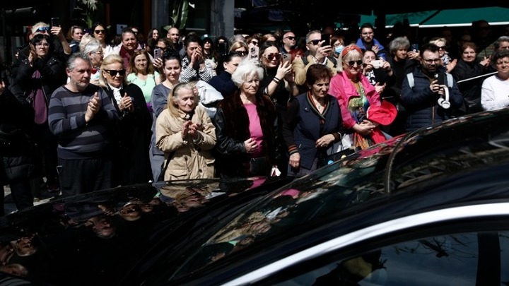 Μαρινέλλα κηδεία Μητρόπολη Αθηνών