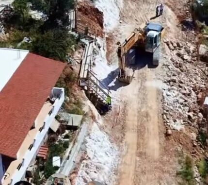 Λεωφόρος Αρεοπόλεως Πέραμα διάνοιξη