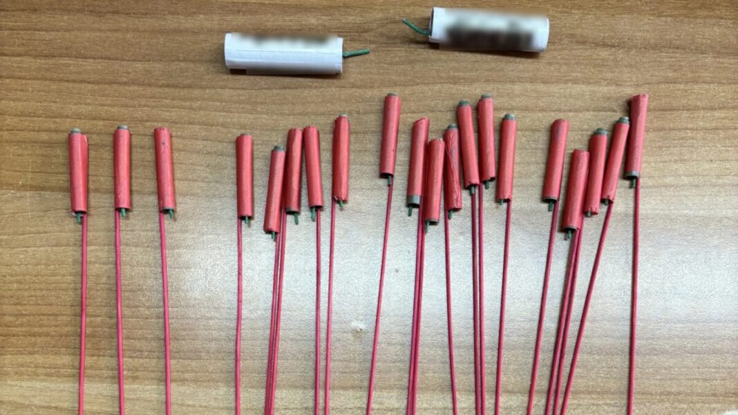 pyrotexnimata συλλήψεις πυροτεχνήματα Νίκαια