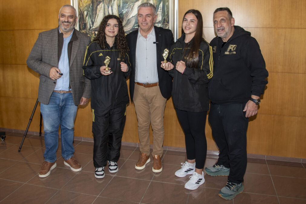 βράβευση αθλήτριες Νίκαια μαχητικά αθλήματα 2026